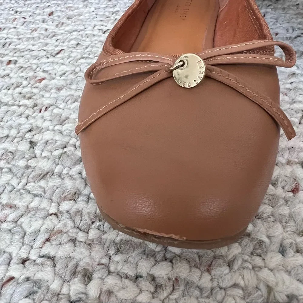 Ted Baker London Bayana Leather Flat